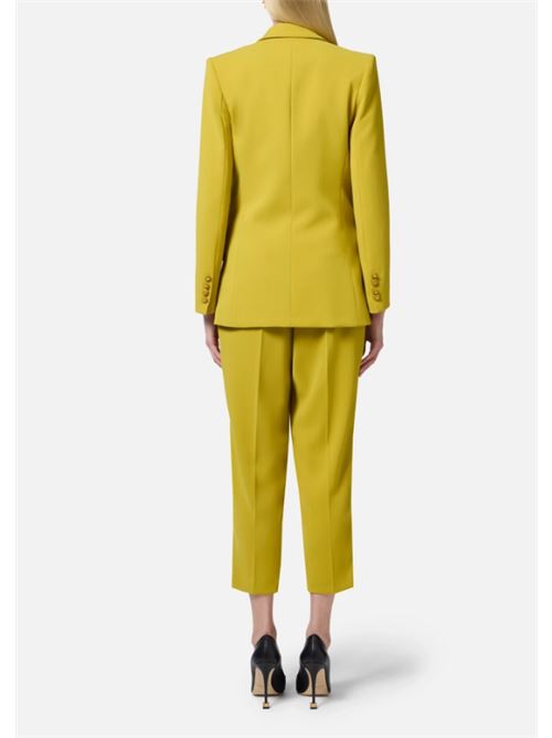 SUIT WITH LOGO DECORATION ELISABETTA FRANCHI | TP00351E2DC6 curry